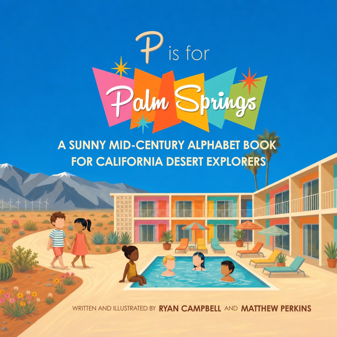 P is for Palm Springs book cover